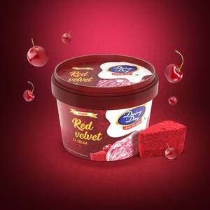 Red Velvet Premium Ice Cream Tub 480ml