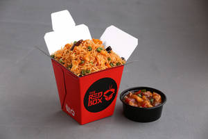 Chicken Schezwan Fried Rice + Chilli Chicken (gravy).c1