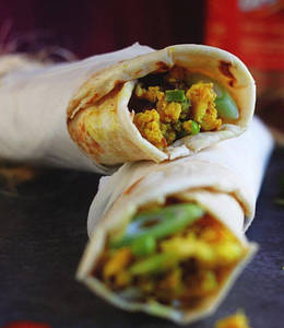 Paneer Bhurji Roll