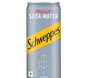 Schweppes Soda Water - (Imported) 320 ml Can