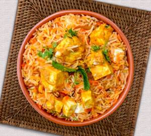 Paneer biryani