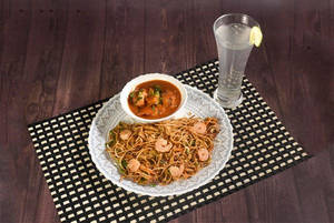 Prawn  Noodle Combo