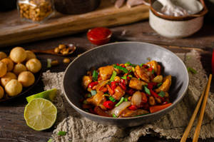Chicken In Choice Of Sauce