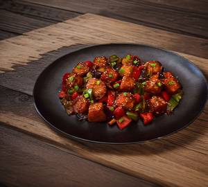 Paneer chilli dry