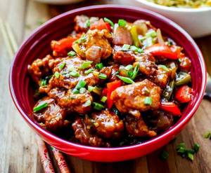 Chicken Manchurian Dry [