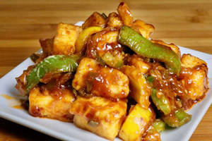 Paneer Chilly Dry (500 Ml Container)