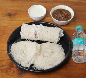 Kadala curry, Puttu & Idiyappam Combo