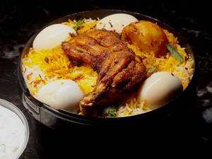 Chicken Raan Biryani Family Bucket