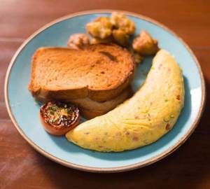 Herbs Chicken Omelette