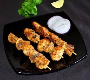 Stuffed Mushroom Malai Tikka [6 Pieces]