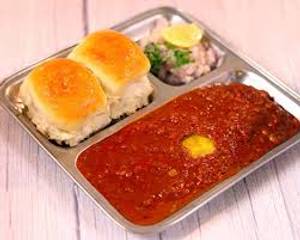 Butter pav bhaji [2 pav]
