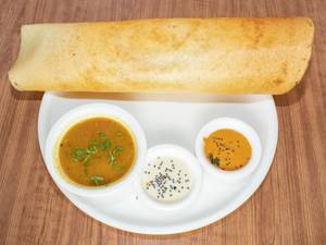 Butter Rava Sada Dosa