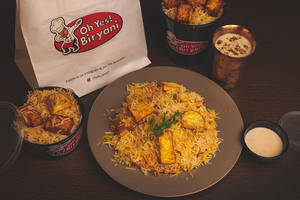 Paneer Dum Tikka Biryani (full)