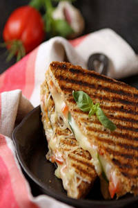 Veg Grilled Cheese Sandwich