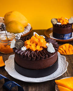 Mango Chocolate Mayhem Celebration Cake 700gm