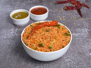 Veg triple fried rice