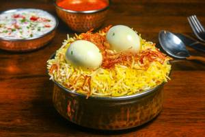 Egg Dum Biryani (2 Eggs )