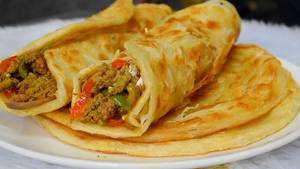 Plain Mutton Keema Roll