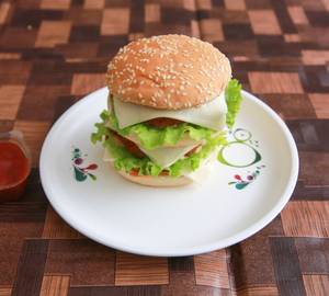 Veg & cheese burger