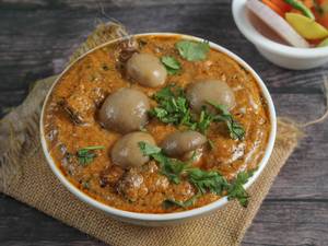 Mushroom kadhai masala