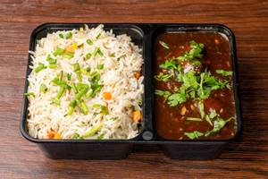 Fried Rice +Manchurian Gravy