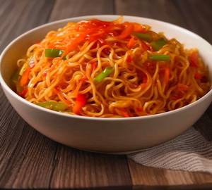 Veg schezwan noodles
