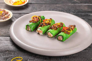 Prawn Spinach Roll