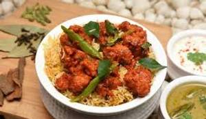 Chicken 65 biriyani