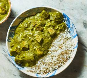 Palak Paneer & Jeera Rice