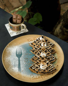 Chocolate Waffle 2 Pc