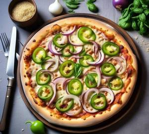 Onion Capsicum Pizza 9 Inches]