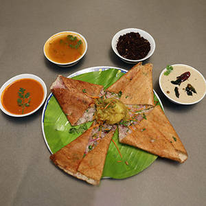 Masala Onion Pesarattu Dosa