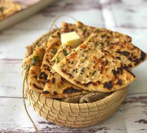 Stuffed Kulcha (Cottage Cheese)