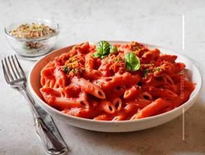 Creamy red pasta