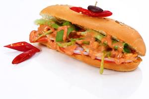 Aloo Tikki Hotdog