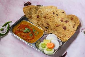 Dal Tadka With 3 Tawa Paratha