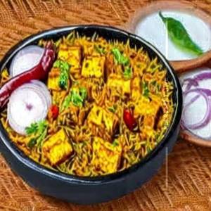 Matar Paneer Rice