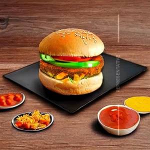 Peri Peri Veg Burger 