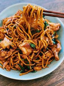 Chicken noodles