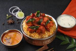 Chicken 65 Biryani