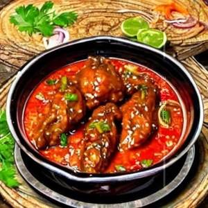 Chicken in Hot Garlic Sauce