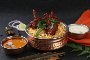Chicken Lollipop Biryani 3pcs