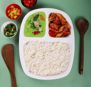 Thai Green Curry + Steam Rice