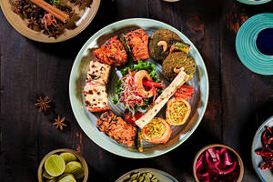 Tandoori Veg Platter