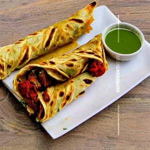 Mutton Tikka Chaap Roll