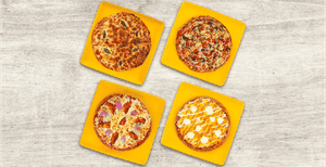 Nonveg Pizza Mania Pack 4 ( 6 Inch Each Pizza )