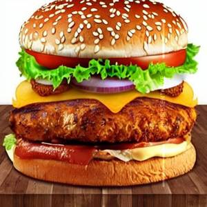 Smokin Chicken Burger