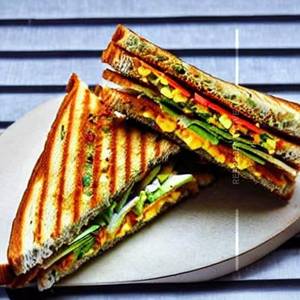 Veg Paneer Korma Sandwich