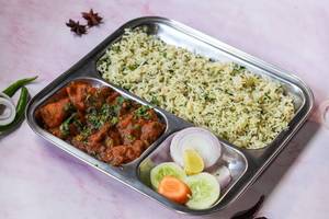 Aloo Matar With Rice