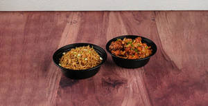 Fried Rice + Manchurian